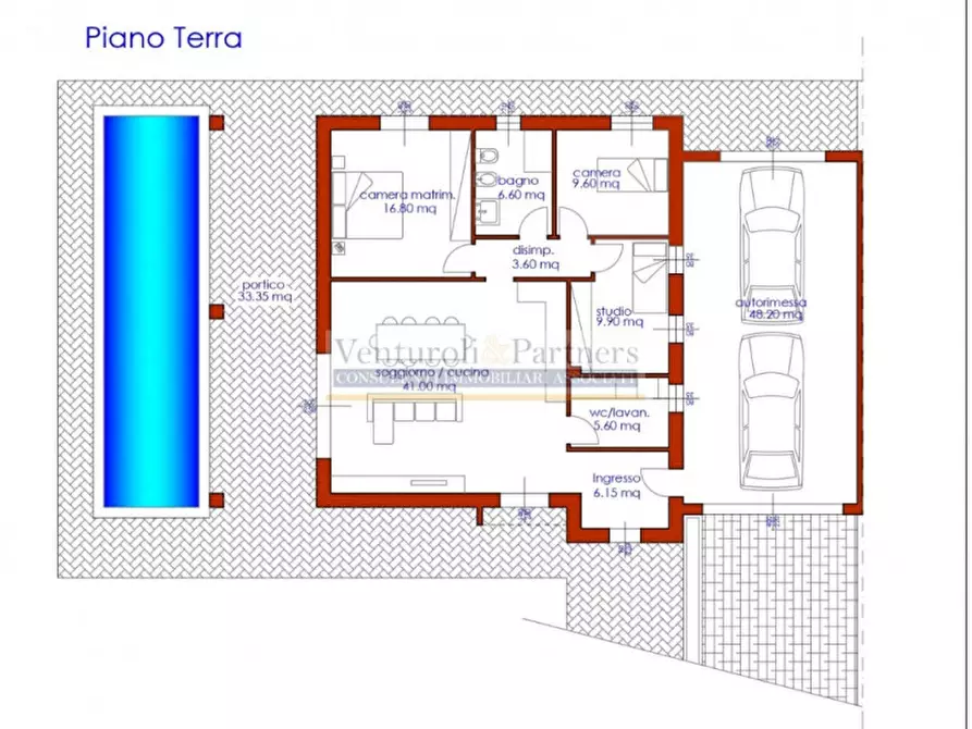 Immagine 13 di Villa in vendita  in Via Morsone a Muscoline