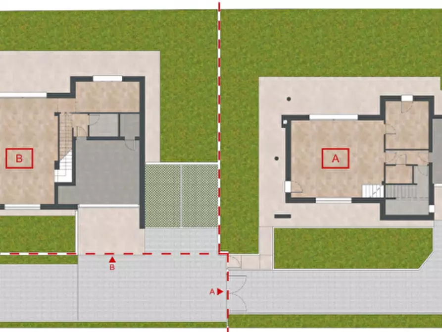 Immagine 1 di Casa indipendente in vendita  a Abano Terme