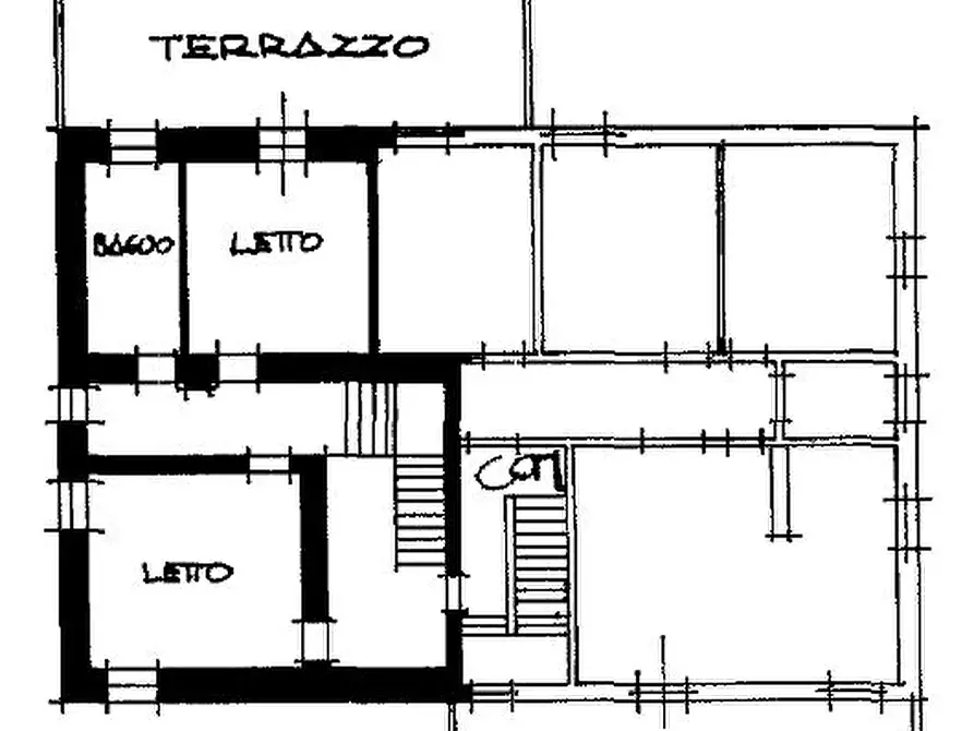 Immagine 46 di Casa trifamiliare in vendita  in via estense 7337 a Serramazzoni