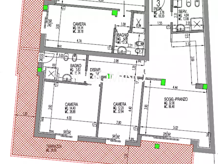 Immagine 41 di Appartamento in vendita  in Via Savonarola a Padova