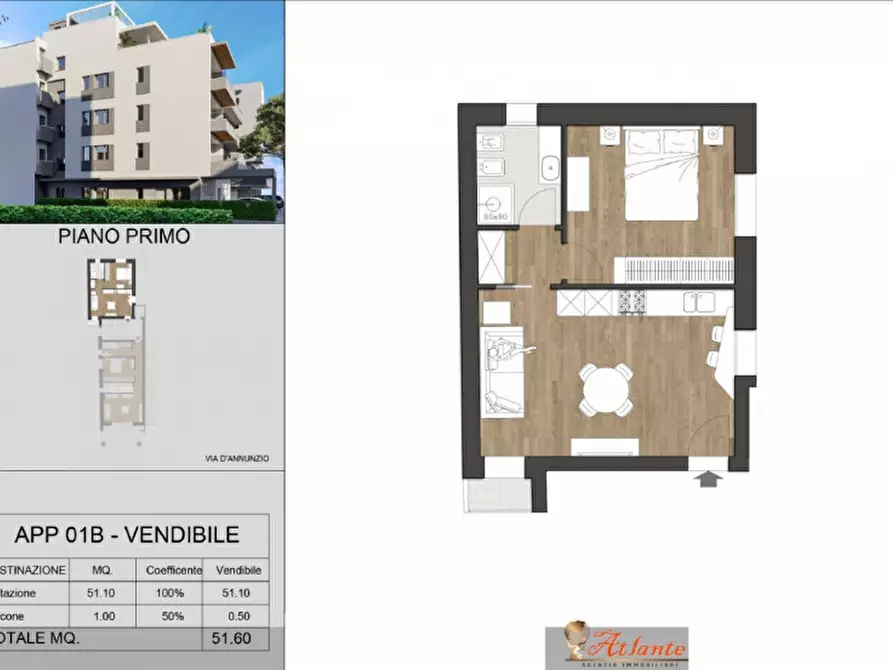 Immagine 13 di Appartamento in vendita  in via Gabriele D'Annunzio a Misano Adriatico