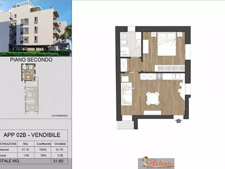 Immagine 13 di Appartamento in vendita  in via Gabriele D'Annunzio a Misano Adriatico