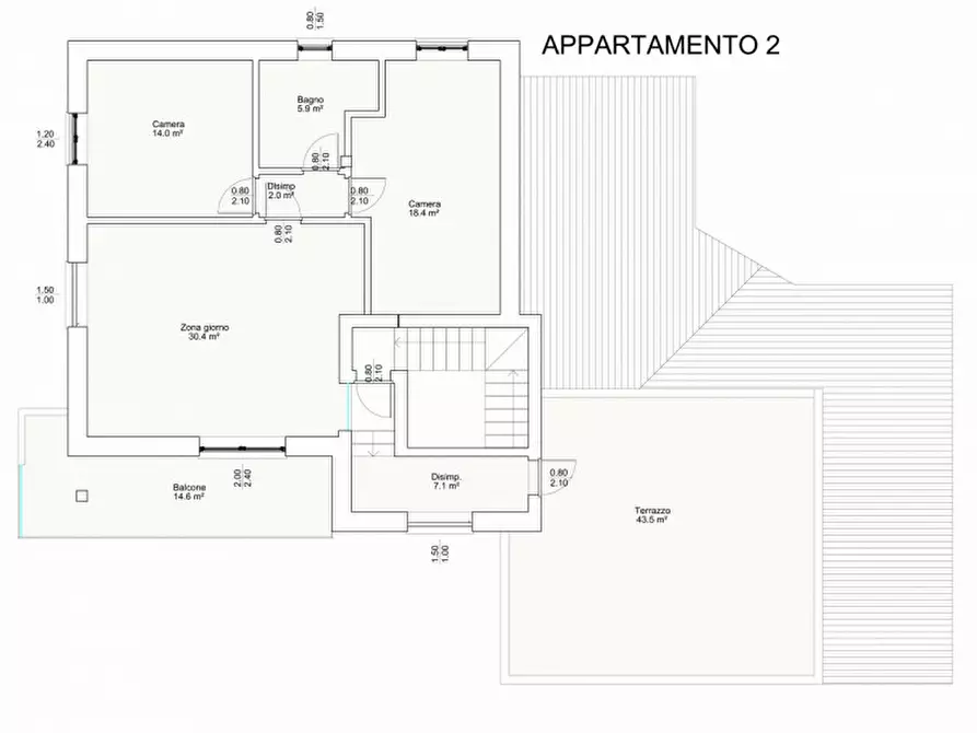 Immagine 3 di Appartamento in vendita  in VIA F.LLI CERVI, SNC a Calvisano