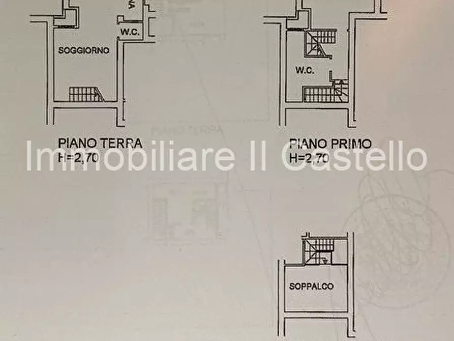 Immagine 22 di Villetta a schiera in vendita  in Località Giardini a Castiglione Del Lago