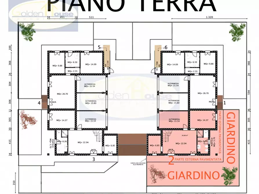 Immagine 52 di Villetta a schiera in vendita  in VIA TERRANOVA a Argenta