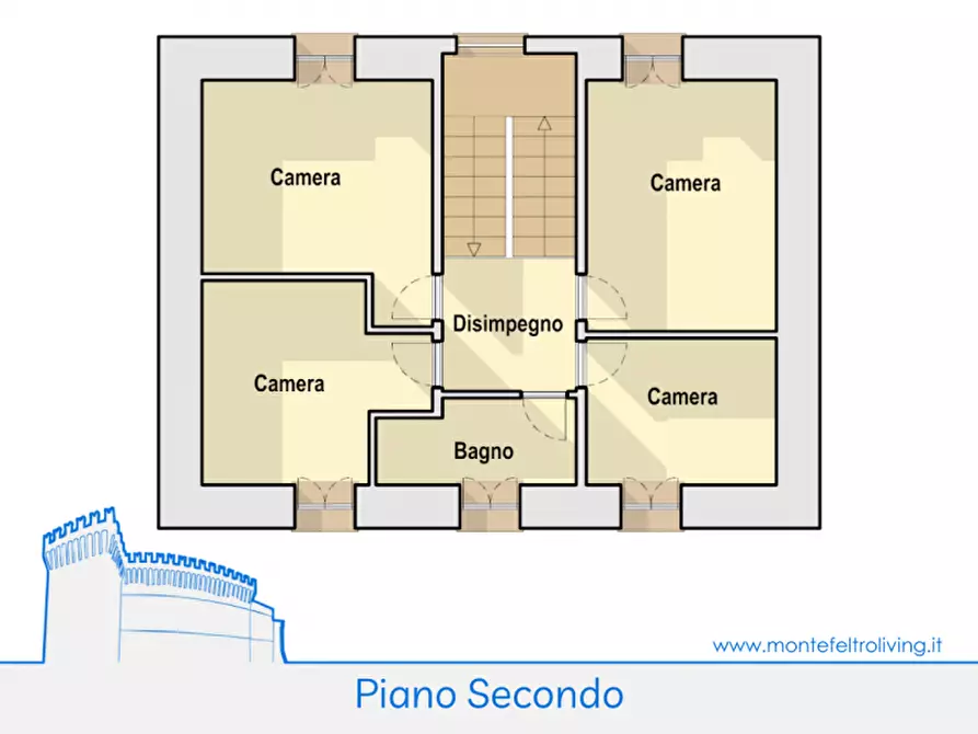 Immagine 28 di Casa indipendente in vendita  in via Roma a Carpegna
