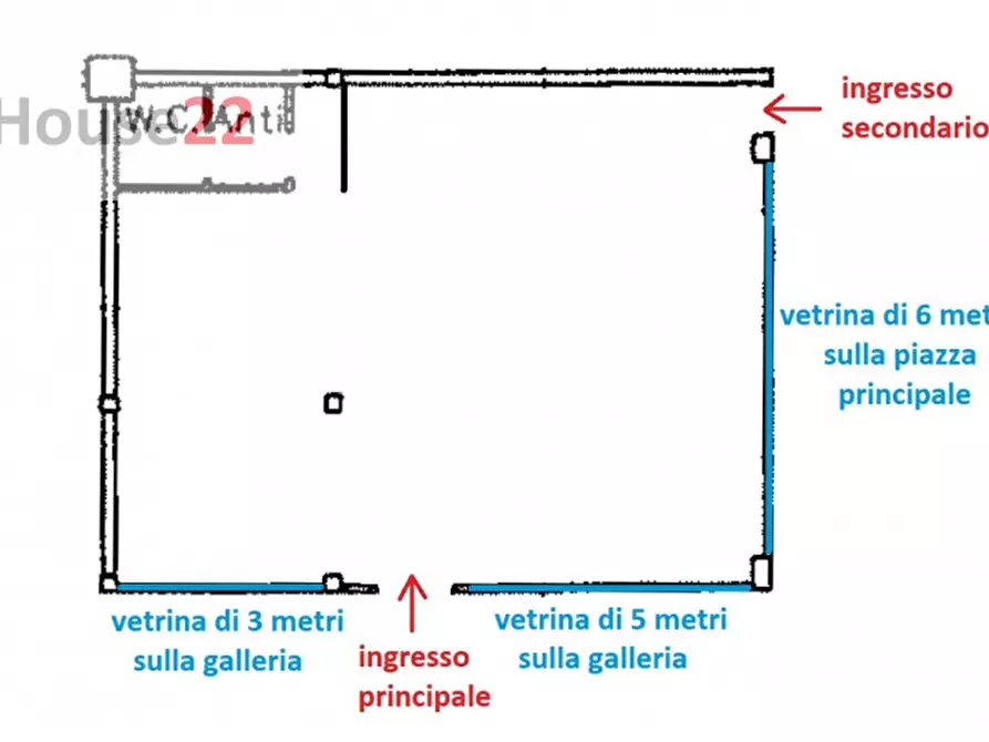 Immagine 13 di Negozio in vendita  in Galleria Parco Città 59, Vicenza a Vicenza