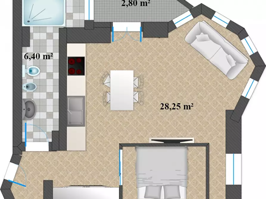 Immagine 15 di Appartamento in vendita  a Egna .Neumarkt.