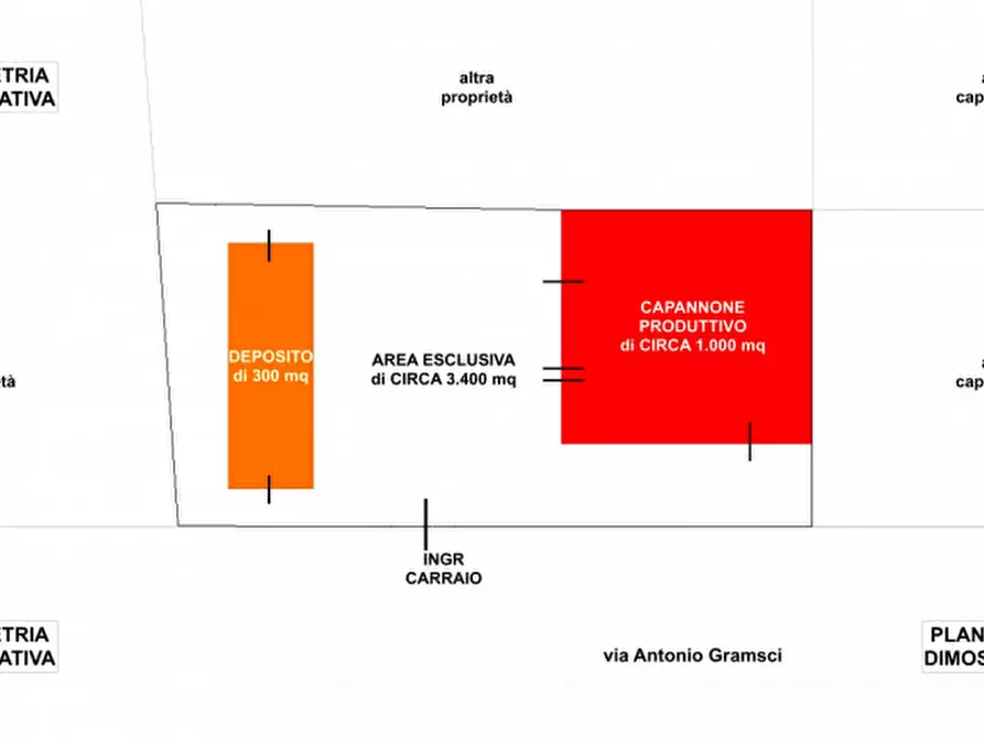 Immagine 6 di Capannone industriale in vendita  in via Antonio Gramsci n° 24 a Sannazzaro De' Burgondi