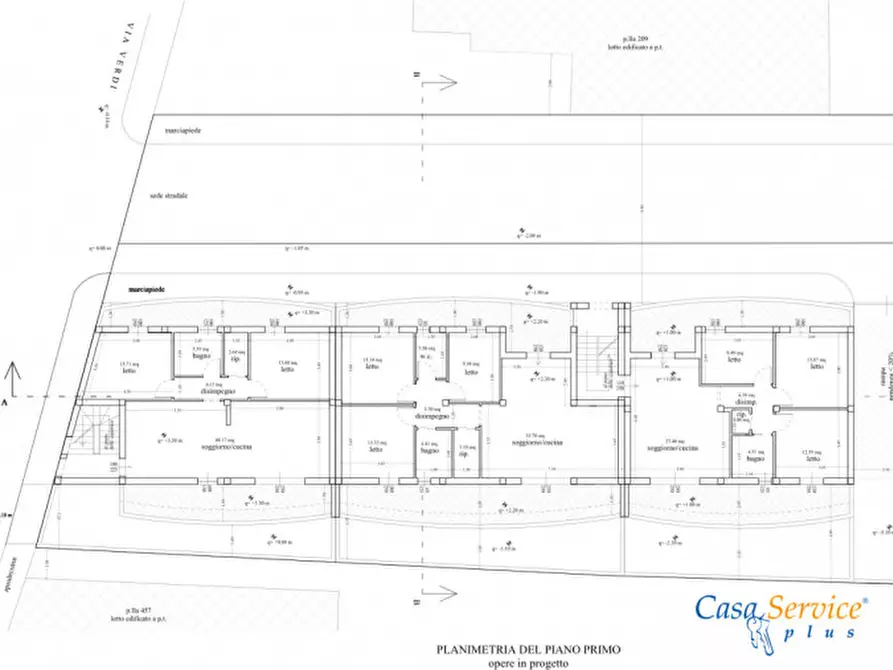 Immagine 21 di Terreno in vendita  in Via Verdi a Sannicola