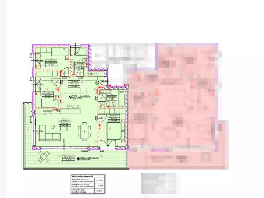 Immagine 5 di Appartamento in vendita  in Via Catinaccio a Renon .Ritten.