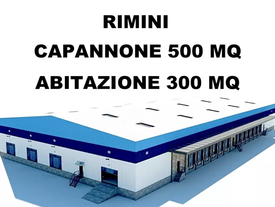 Immagine 1 di Capannone industriale in vendita  in VIALE ITALIA a Rimini