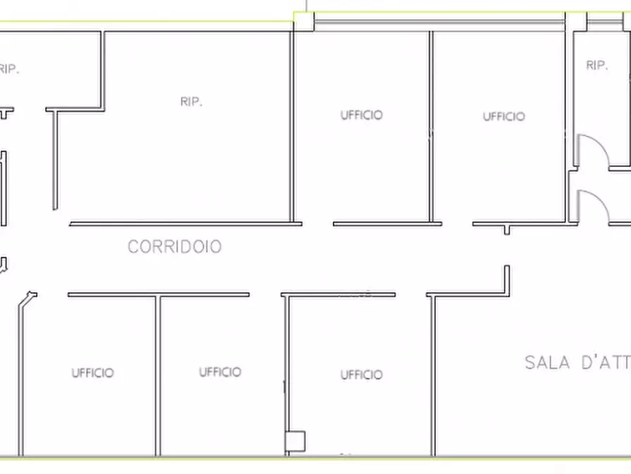 Immagine 14 di Ufficio in affitto  in via del santo a Limena