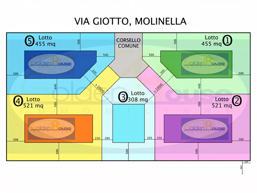 Immagine 1 di Terreno in vendita  in Via Giotto a Molinella