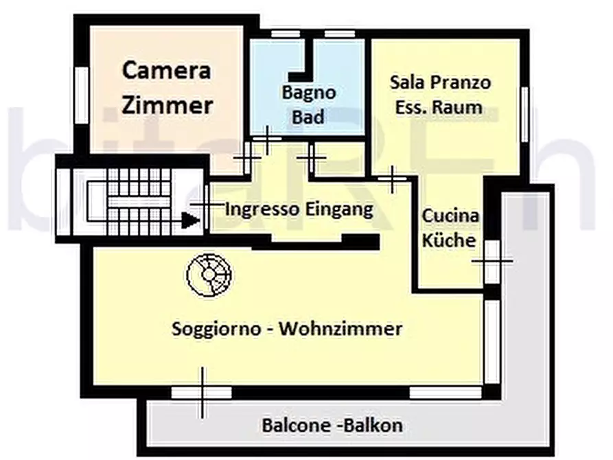 Immagine 3 di Appartamento in vendita  in Via Stazione a Laion .Lajen.