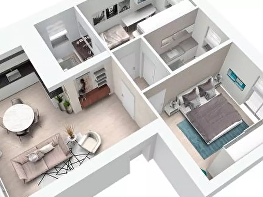 Immagine 16 di Appartamento in vendita  in Monticelli a Montechiarugolo