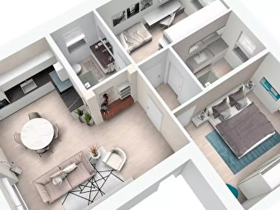 Immagine 17 di Appartamento in vendita  in Monticelli a Montechiarugolo