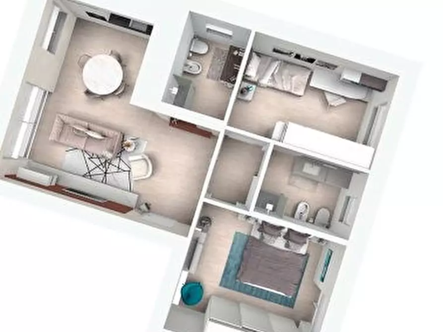 Immagine 20 di Appartamento in vendita  in Monticelli a Montechiarugolo