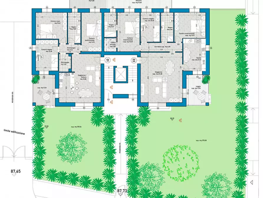 Immagine 31 di Appartamento in vendita  in Monticelli a Montechiarugolo
