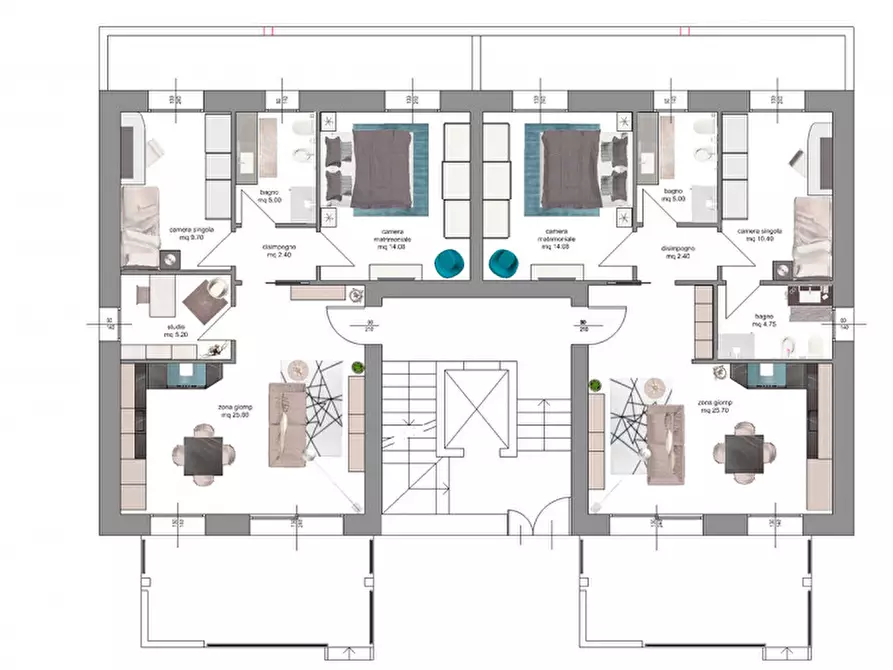 Immagine 35 di Appartamento in vendita  in Monticelli a Montechiarugolo