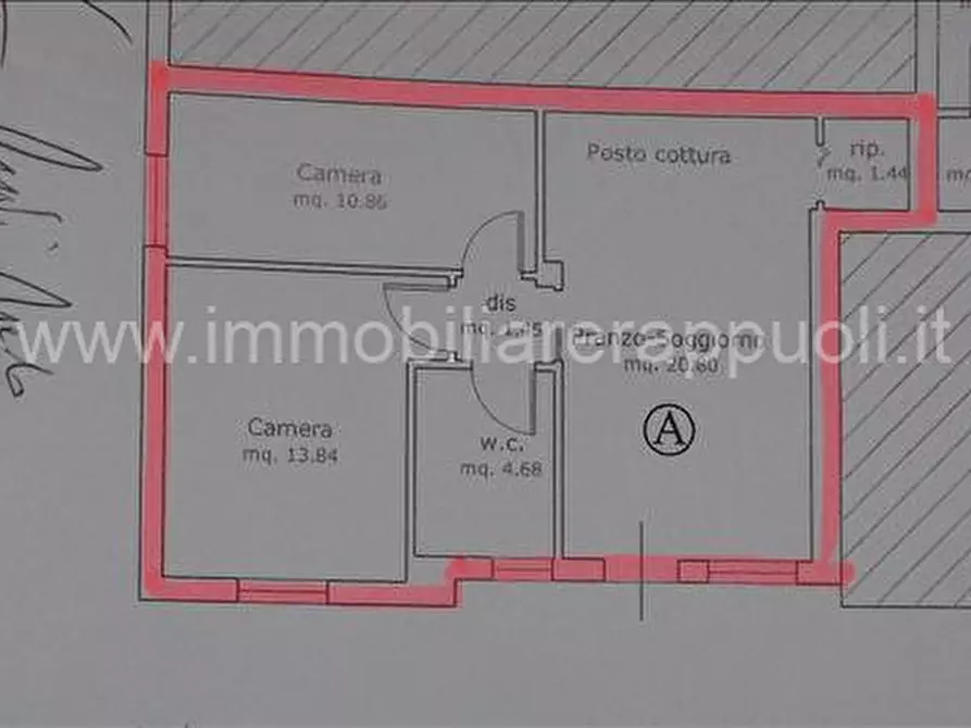 Immagine 1 di Appartamento in vendita  a Torrita Di Siena