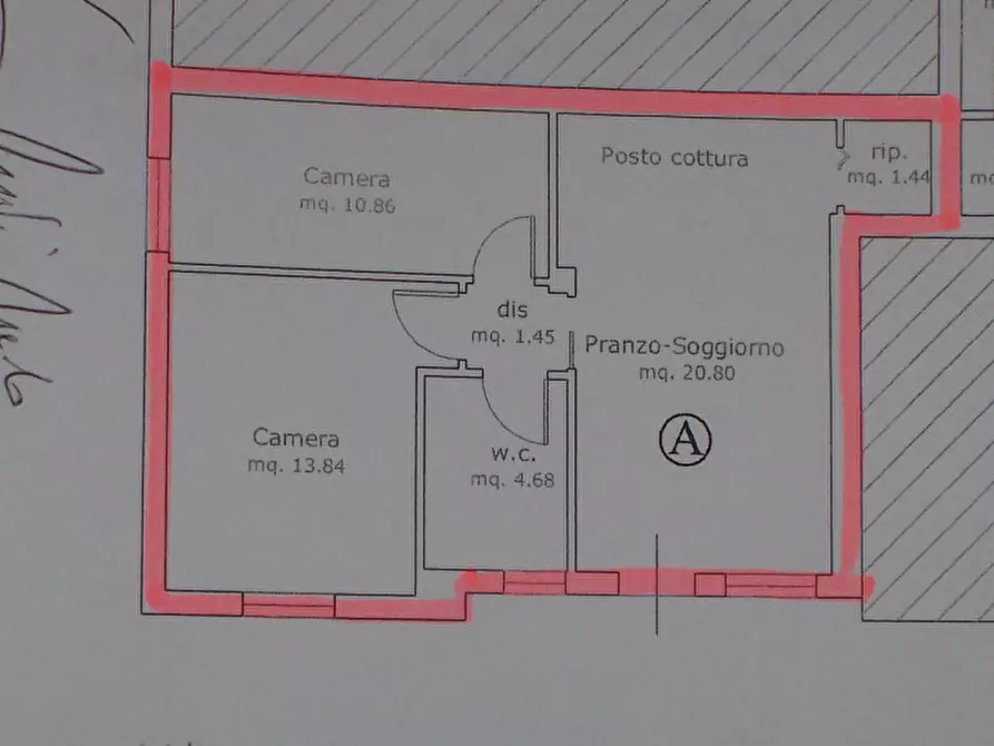 Immagine 9 di Appartamento in vendita  a Torrita Di Siena