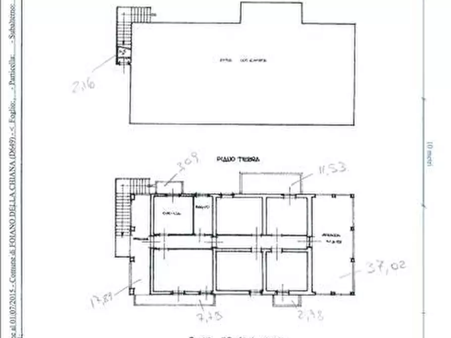 Immagine 30 di Casa indipendente in vendita  a Foiano Della Chiana