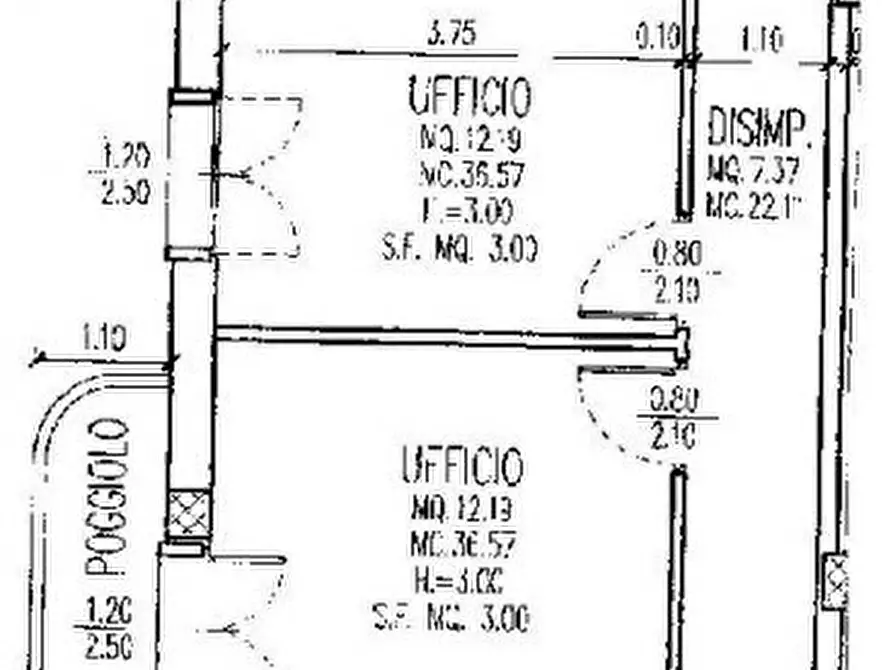 Immagine 10 di Ufficio in vendita  in Via Panà a Noventa Padovana
