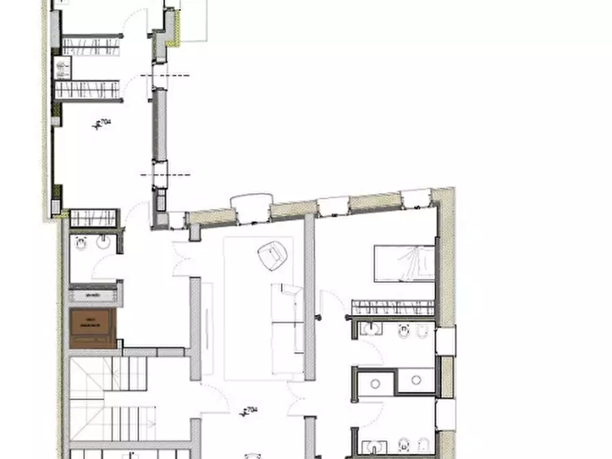 Immagine 19 di Appartamento in vendita  in Contrà Lodi a Vicenza
