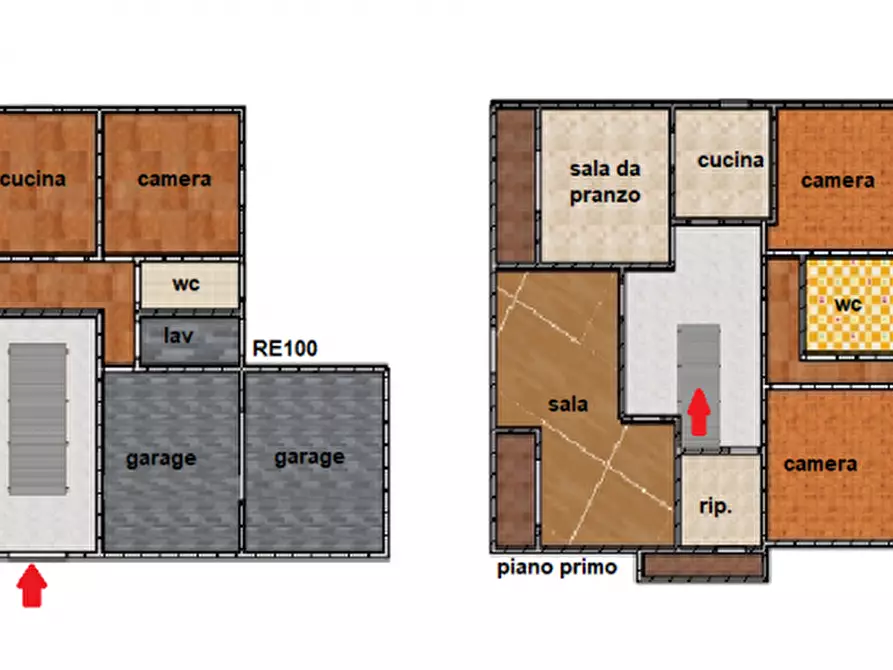 Immagine 27 di Villa in vendita  in via toscanini 27 a Bagnacavallo