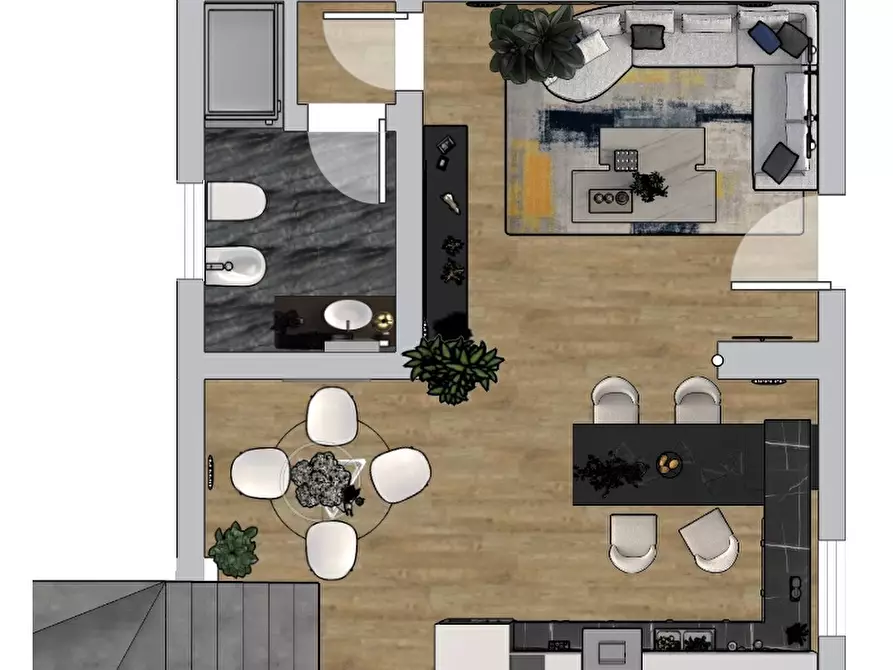 Immagine 2 di Casa indipendente in vendita  in Via Garibaldi a San Secondo Parmense