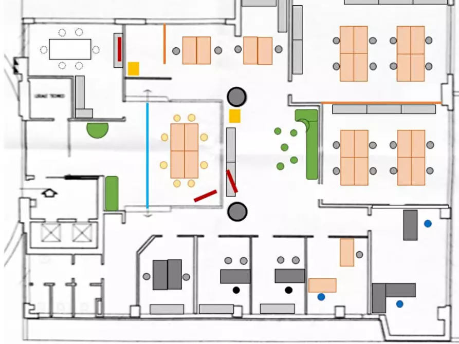 Immagine 17 di Ufficio in affitto  in VIALE CERTOSA a Milano