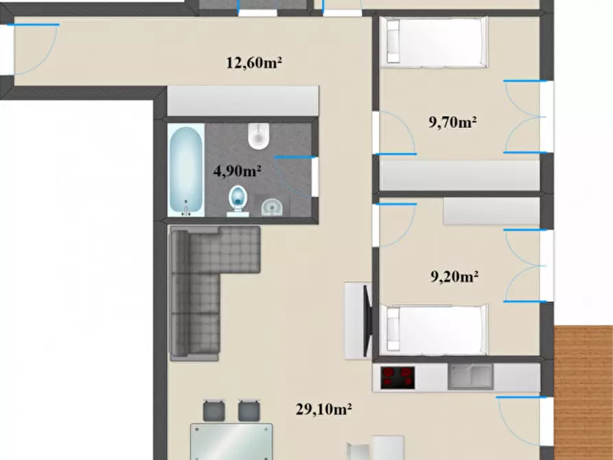 Immagine 24 di Appartamento in vendita  in via catinaccio a Renon .Ritten.