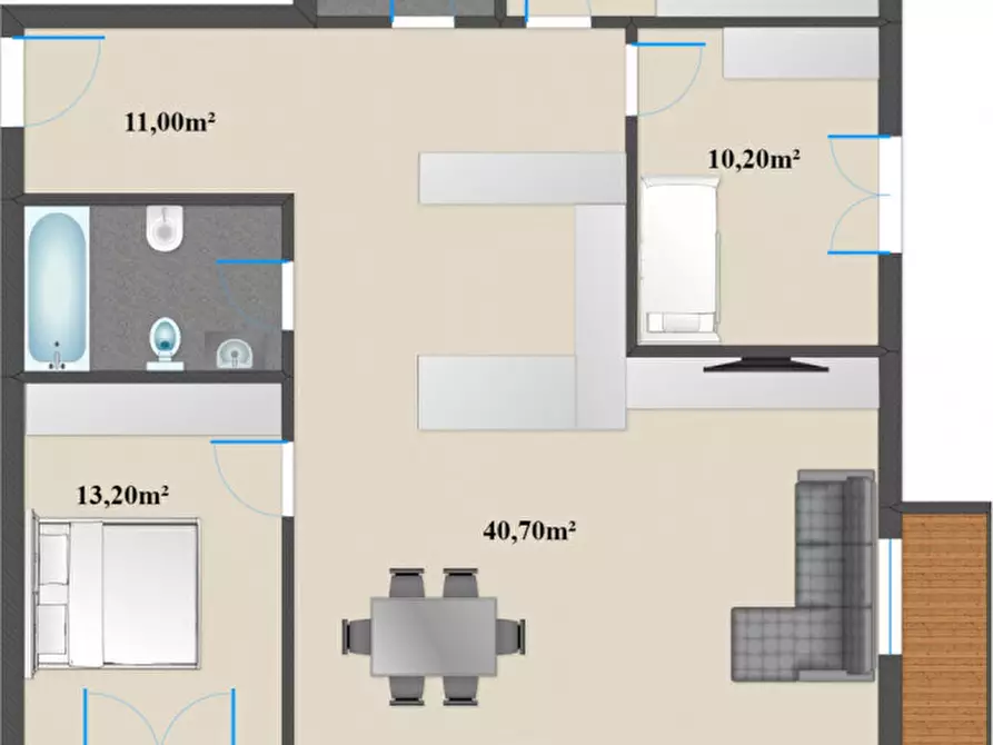 Immagine 1 di Attico in vendita  in via catinaccio a Renon .Ritten.