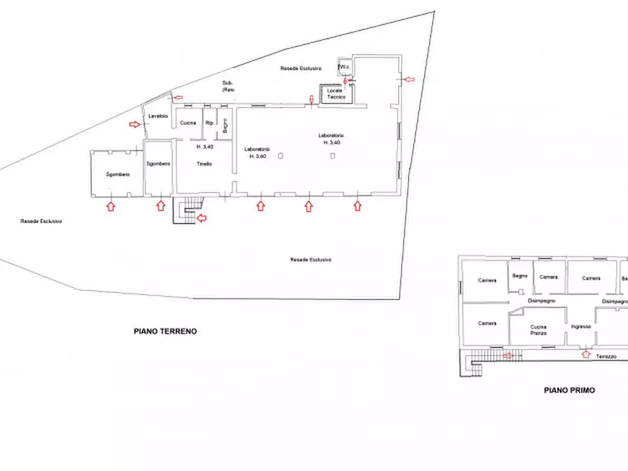 Immagine 23 di Casa indipendente in vendita  in via Basilicata a Torrita Di Siena