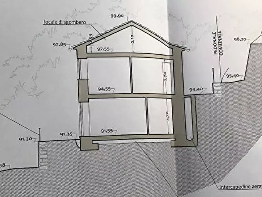 Immagine 11 di Rustico / casale in vendita  in Via vecchia chiesa di Bana a Camogli