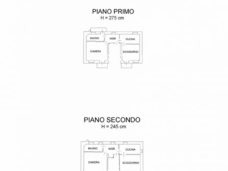 Immagine 22 di Villetta a schiera in vendita  in via c. soldi 17 a Pogno