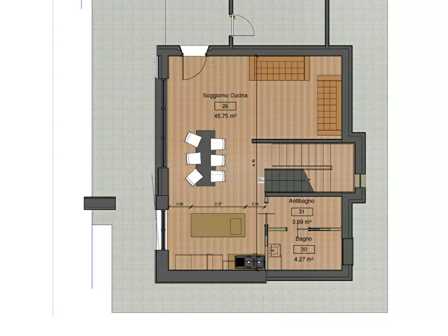 Immagine 25 di Villa in vendita  in Via San Bruno a Parma