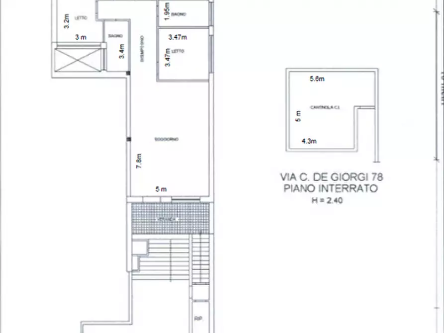 Immagine 41 di Casa bifamiliare in vendita  in Via Cosimo De Giorgi 74 a Surbo