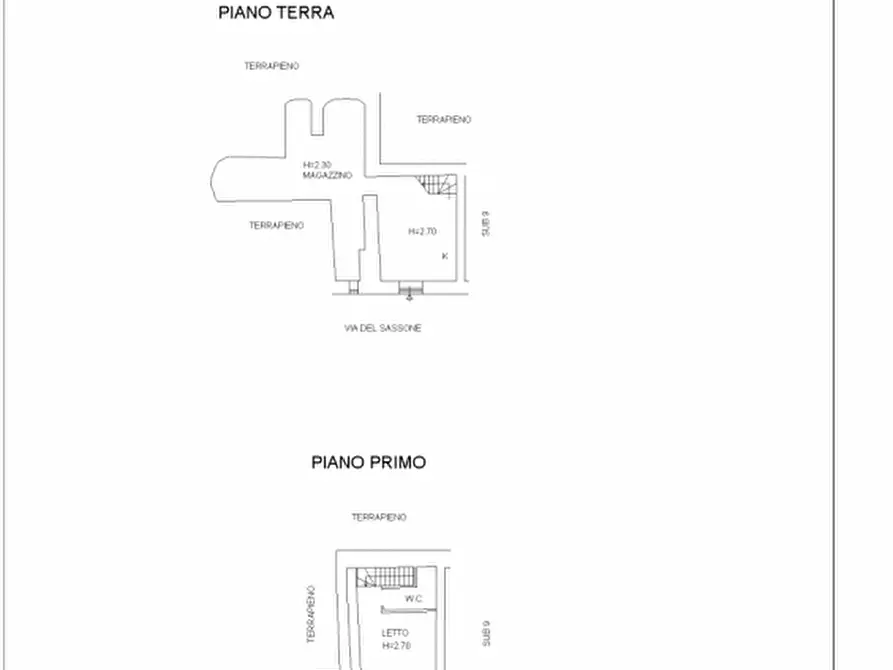 Immagine 37 di Appartamento in vendita  in Piazza Margherita a Castel Sant'elia