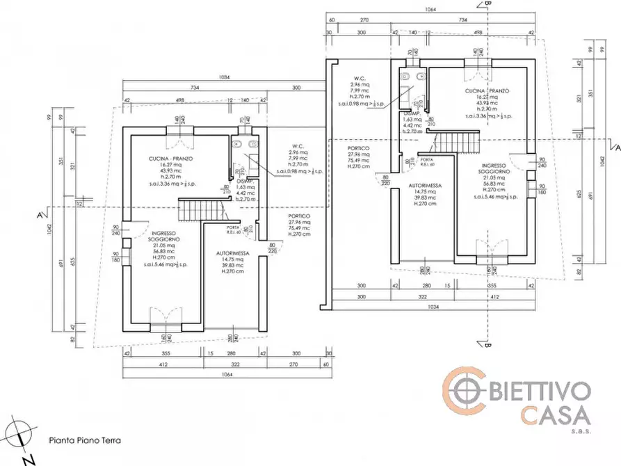 Immagine 6 di Casa bifamiliare in vendita  in Via Masanello a Padova