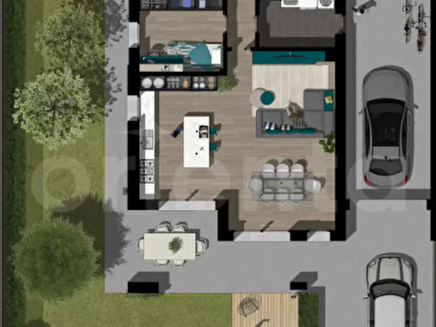 Immagine 14 di Casa bifamiliare in vendita  in via Roma a Remedello