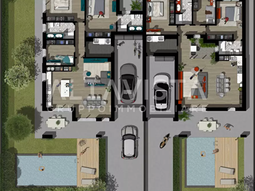 Immagine 28 di Casa bifamiliare in vendita  in via Roma a Remedello