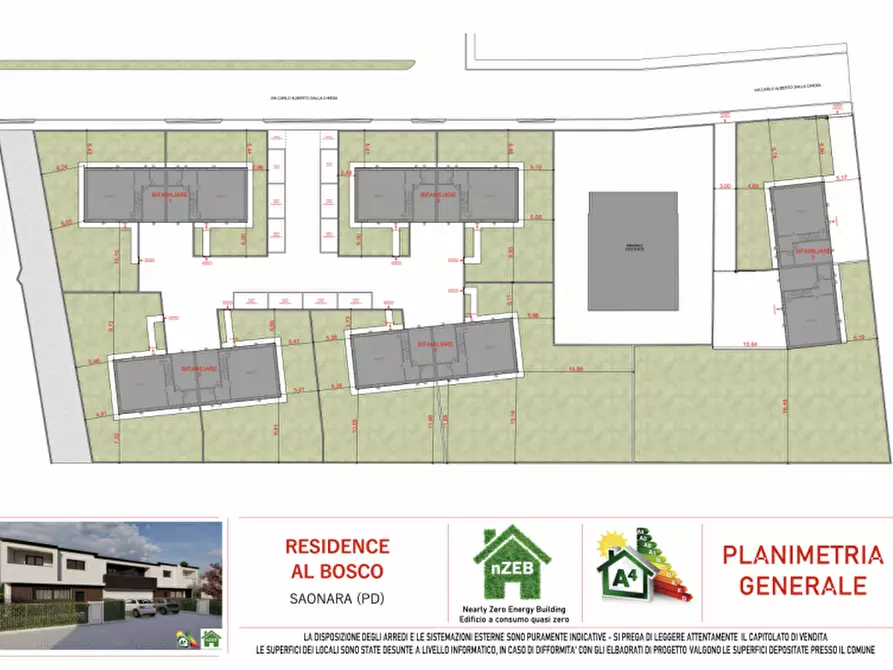 Immagine 32 di Casa bifamiliare in vendita  in Via C. A. Dalla Chiesa a Saonara