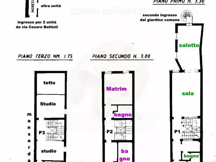 Immagine 2 di Appartamento in vendita  in via cesare battisti a Padova