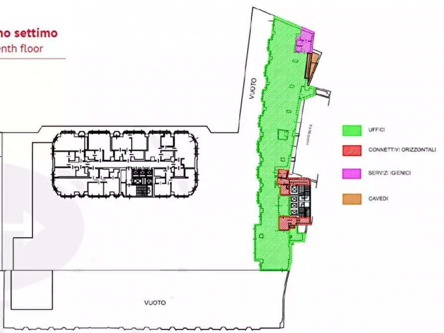 Immagine 16 di Ufficio in affitto  in CORSO VITTORIO EMANUELE II a Milano