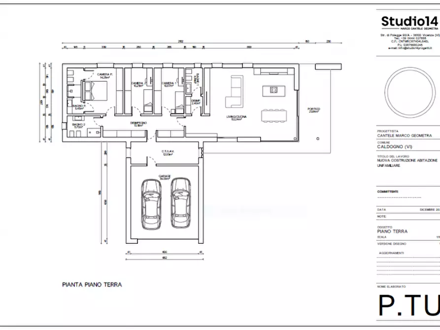 Immagine 4 di Terreno in vendita  a Caldogno