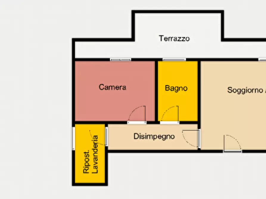 Immagine 6 di Appartamento in vendita  in Via Tartini a Vicenza