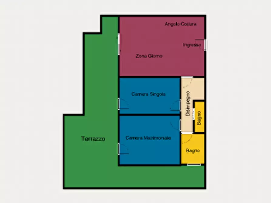 Immagine 7 di Appartamento in vendita  in Via Tartini a Vicenza