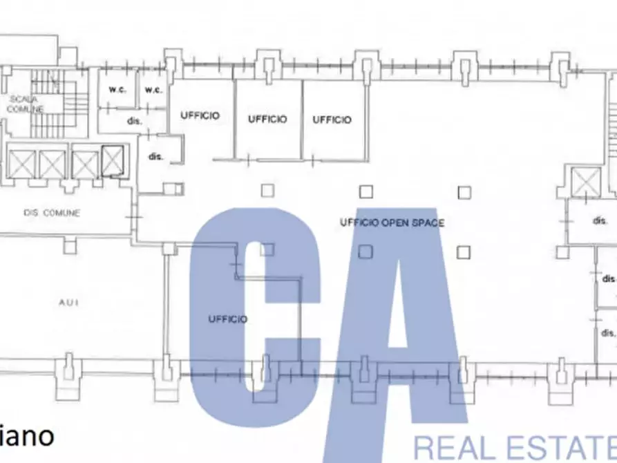 Immagine 24 di Ufficio in affitto  in VIA SCHIEVANO ENRICO a Milano